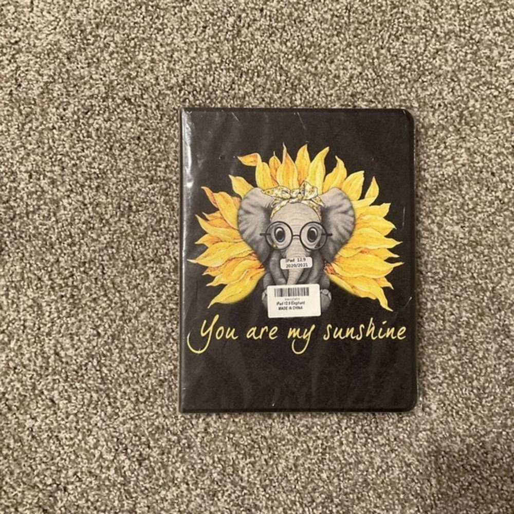 Folio Case for iPad Pro 12.9" 5th Generation 2021/4th 2020 Stand Cover Elephant‎